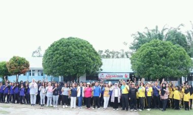 Pemkap Dairi Adakan Kegiatan Gerakan Aksi Bergizi Di SMP Negeri 2 Sidikalang