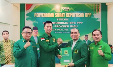 Noli Sugiharto Resmi Pimpin DPC PPP Kepulauan Meranti Periode 2026–2031