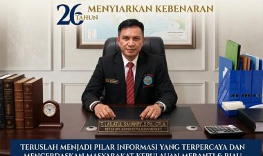 Sampaikan Ucapan HUT ke-26 Haluan Riau, DPC ASWIN Kepulauan Meranti Berharap Sinergi Media dan Fungsi Kontrol Sosial Semakin Kuat