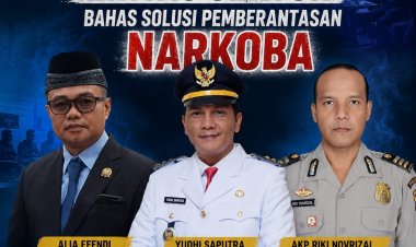 Mungka Gelar Dua Diskusi Lintas Sektor Bahas Pemberantasan Narkoba