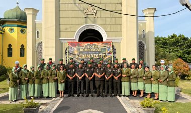 Prajurit Brigif TP89/GG Gelar Ziarah HUT Kodam XIX/TT, Kenang Jasa Pahlawan